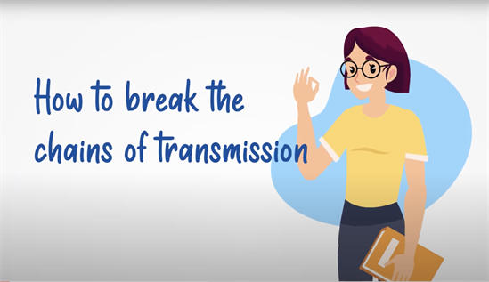 how to break the chains of transmission