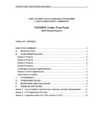 CTF annual report 2020 publication cover