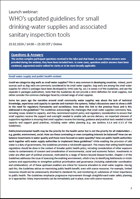 Responses to questions from the global launch webinar